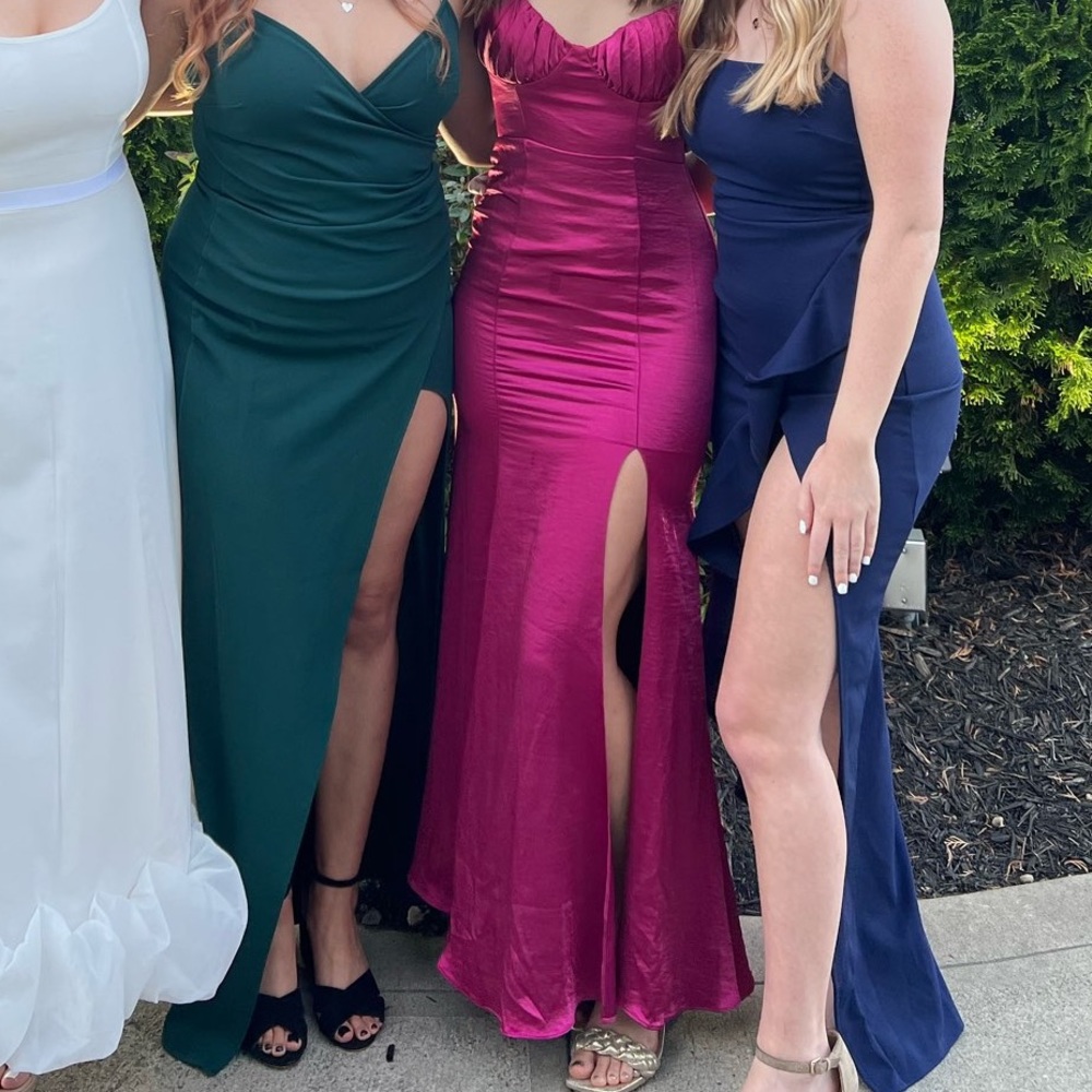 Beautiful Selfie Leslie pink Prom dress - Picture 4 of 10